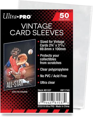 Vintage Card Sleeves
