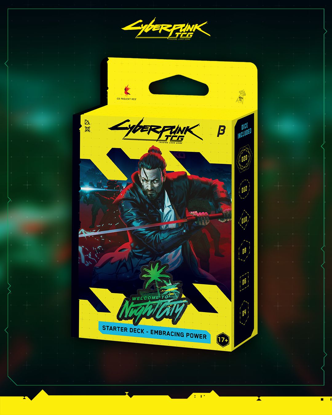 CYBER PUNK TGC | WELCOME TO NIGHT CITY EMBRACING POWER STARTER DECK