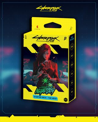CYBER PUNK TGC | WELCOME TO NIGHT CITY THE HEIST STARTER DECK