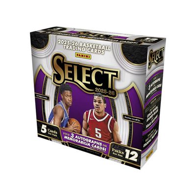 2025-26 Panini Select Basketball Hobby Box