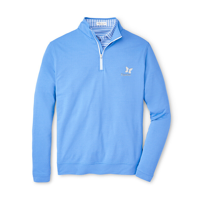 PETER MILLAR PERTH 1/4 ZIP MELANGE (SALE ON SELECT COLORS)