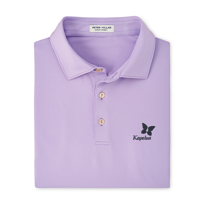 PETER MILLAR SOLID JERSEY POLO sale on select colors