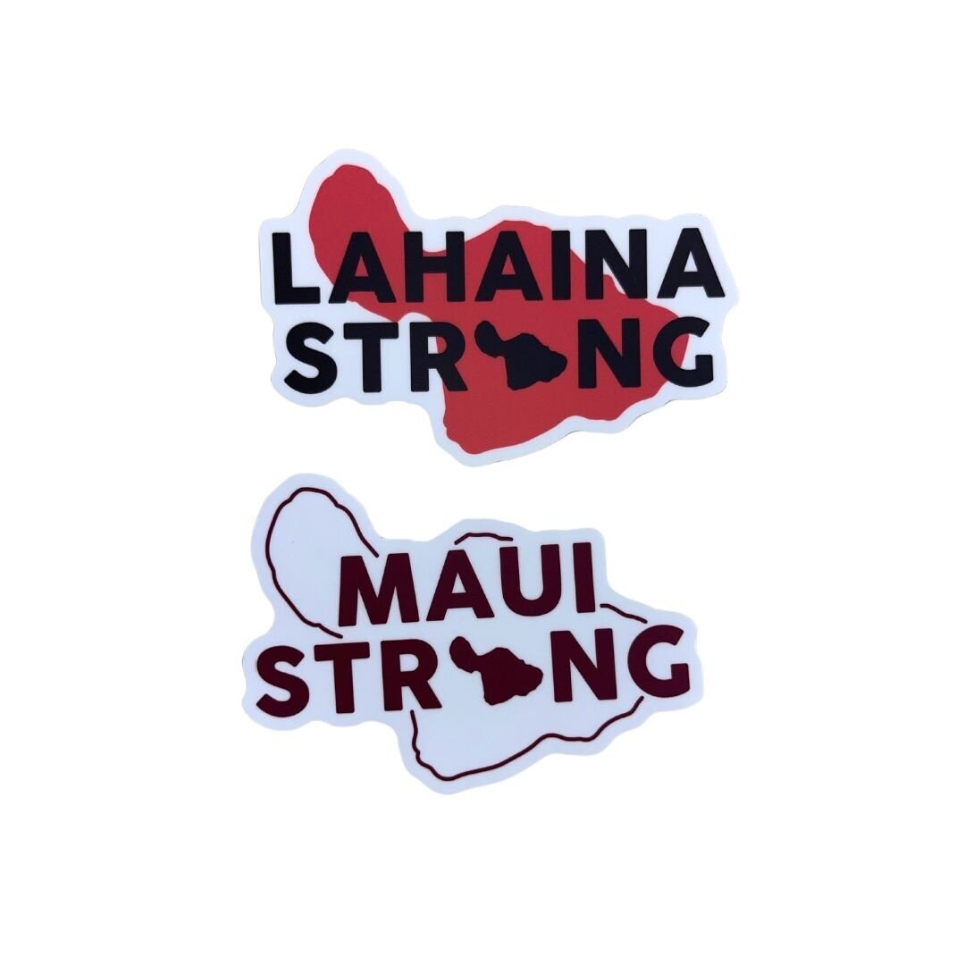 MAUI/LAHAINA STICKER