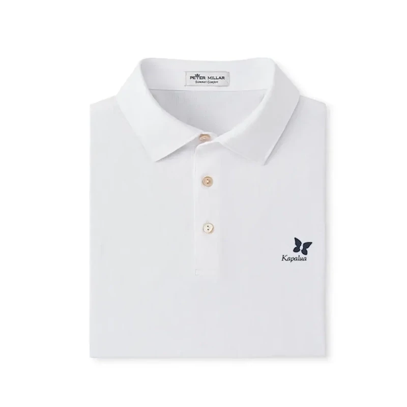 PETER MILLAR SOLID JERSEY POLO