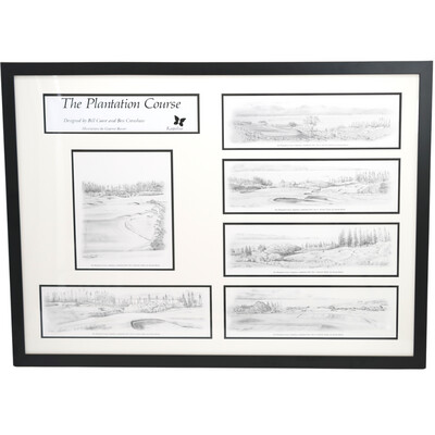 30th ANNIVERSARY PENCIL DRAWING COLLECTION (FRAMED)