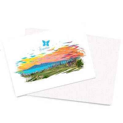 KAPALUA HANDMADE CARD