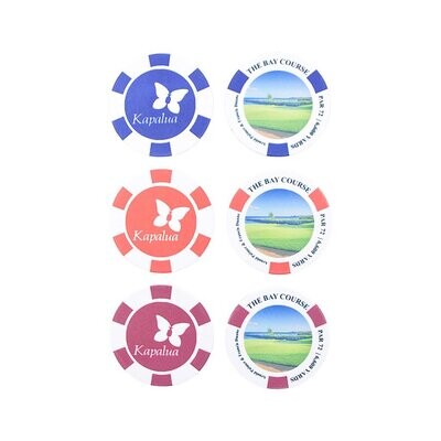 PAC GOLF POKER CHIP BAY