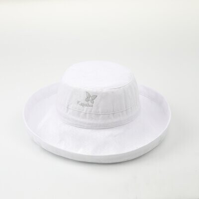 KAPALUA SMALL BRIM BUCKET, Color: WHITE, Size: -, Season: -