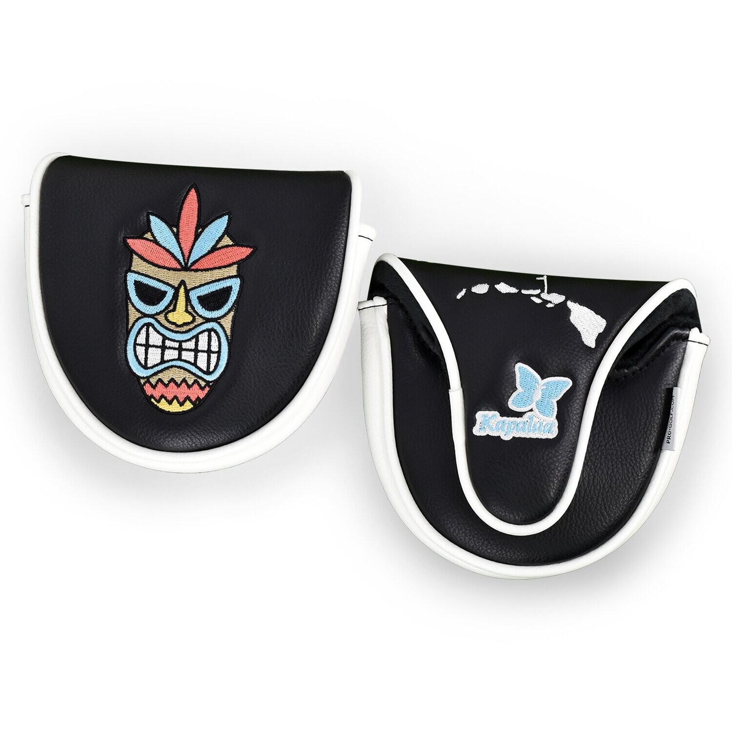 PRG TIKI PUTTER COVER - MALLET, Color: BLACK, Size: -, Season: -