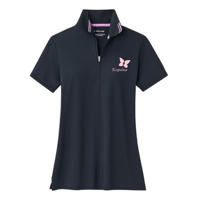 PETER MILLAR CHRISSIE SHIRT, Color: BLACK, Size: XS, Season: -