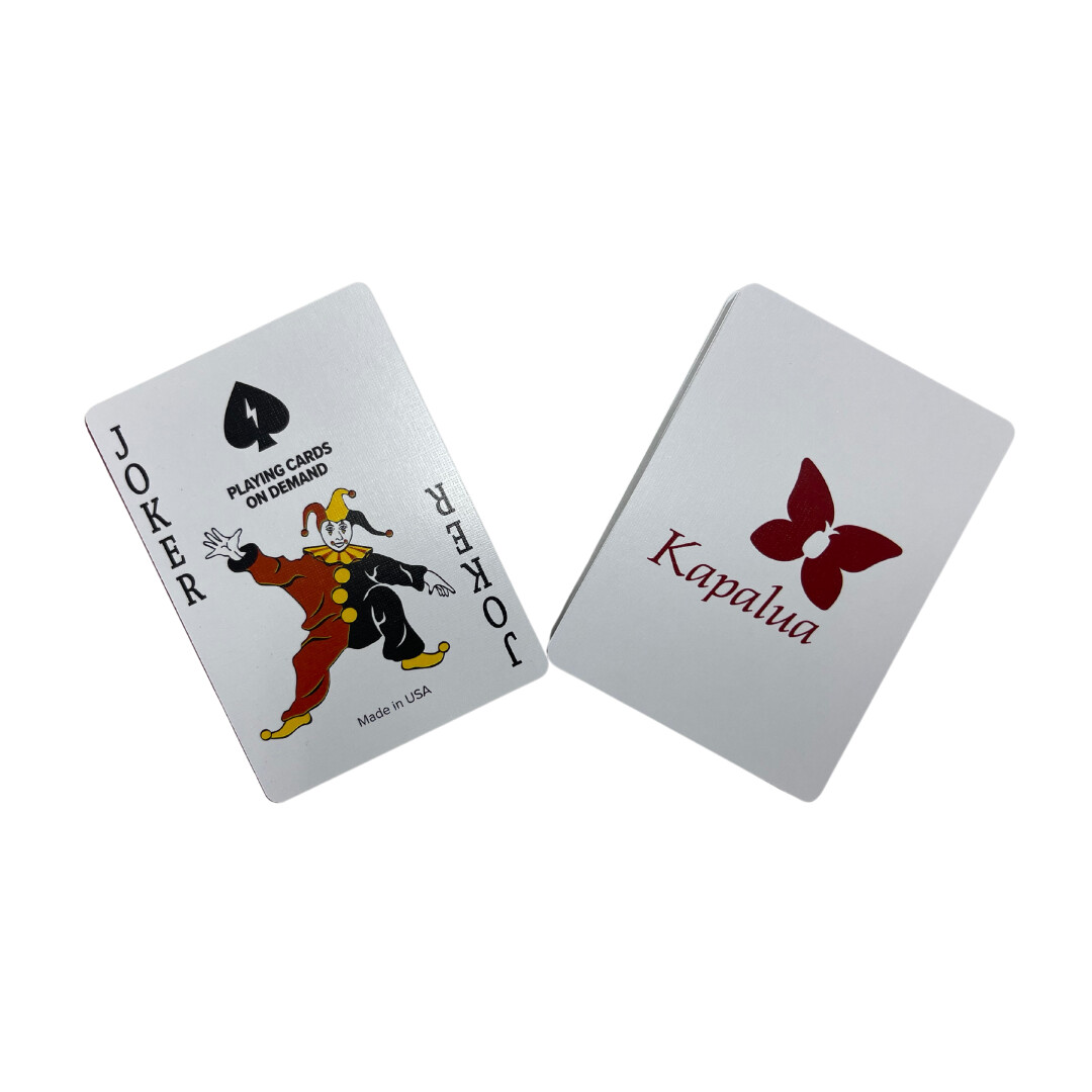 KAPALUA CARDS, Color: WHITE