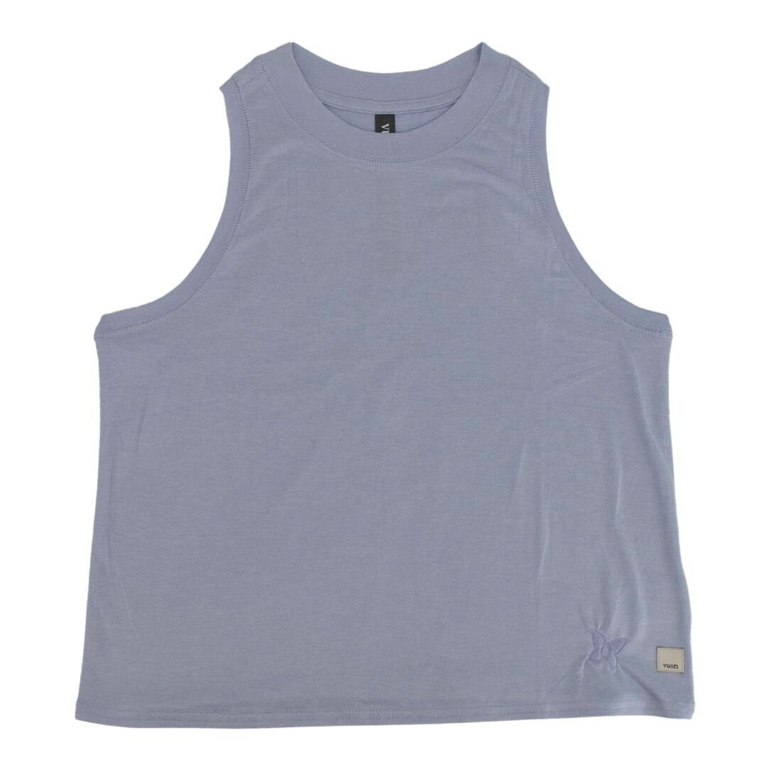VUORI ENERGY TOP, Color: PERI HEATHER, Size: L