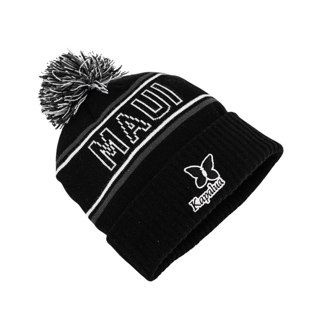 KAPALUA BEANIE CUFFED POM MAUI more colors