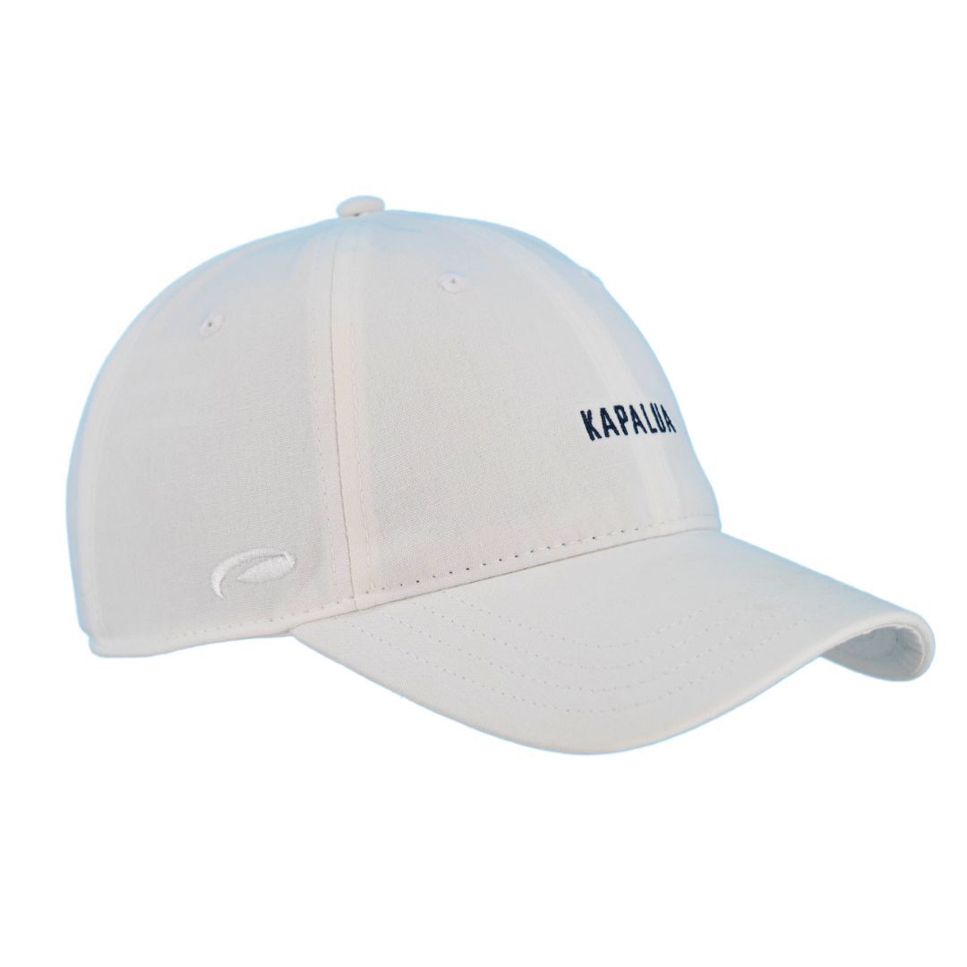 KAPALUA DAD CANVAS CAP, Color: WHITE, Size: OS