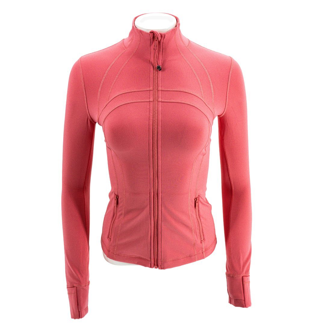 LULULEMON DEFINE JACKET, Size: 8, Color: SAKURA PINK