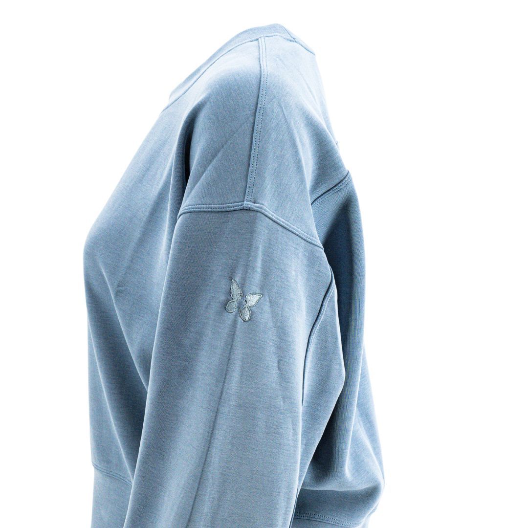 LULULEMON SOFTSTREME PERFECTLY OVERSIZED CROPPED CREW
