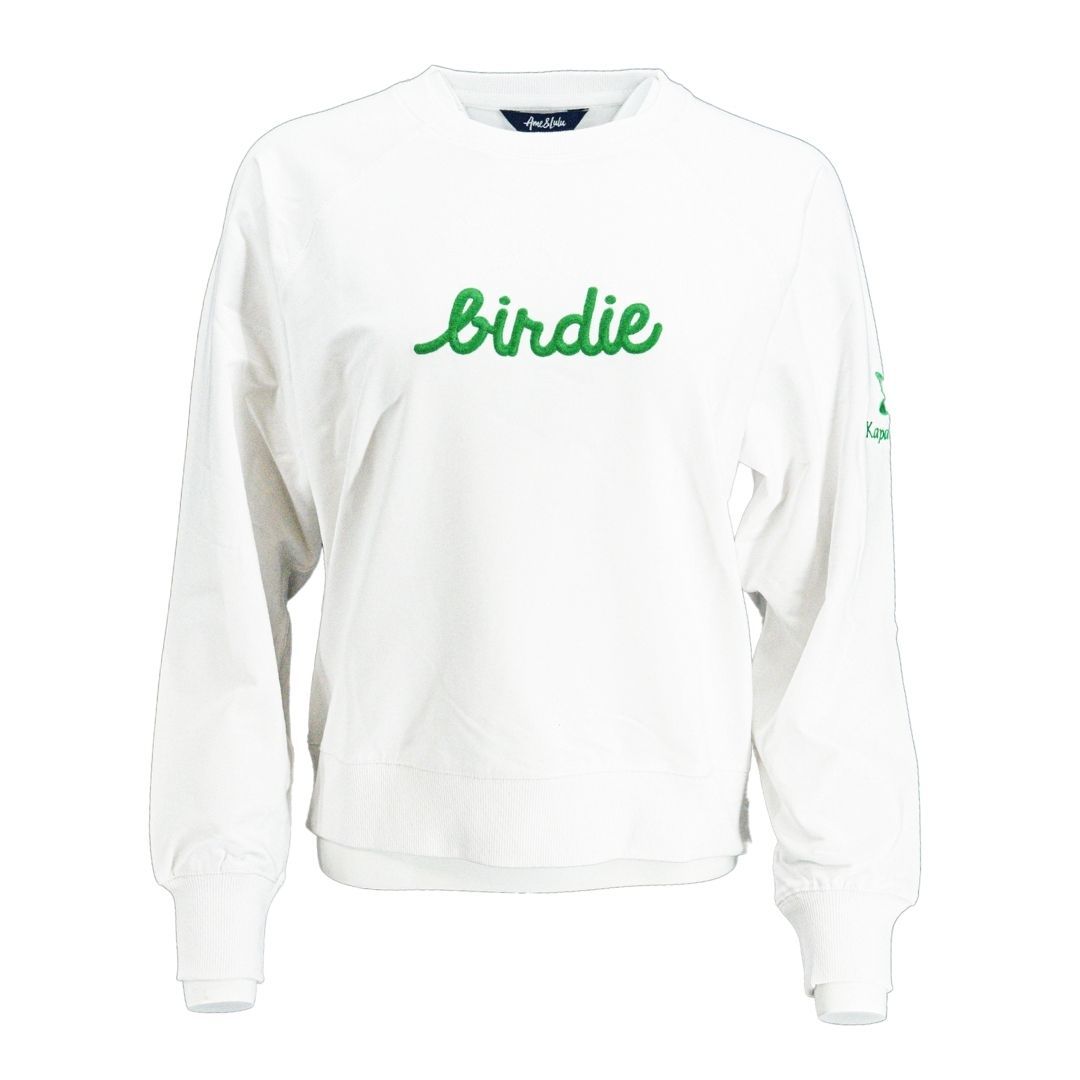 AME &amp; LULU BIRDIE STITCHED SWEATSHIRT