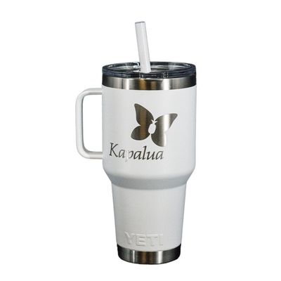 YETI 35 OZ STRAW RAMBLER MUG