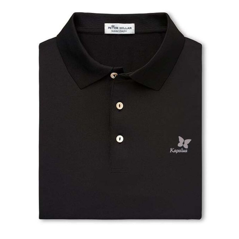 PETER MILLAR SOLID JERSEY POLO