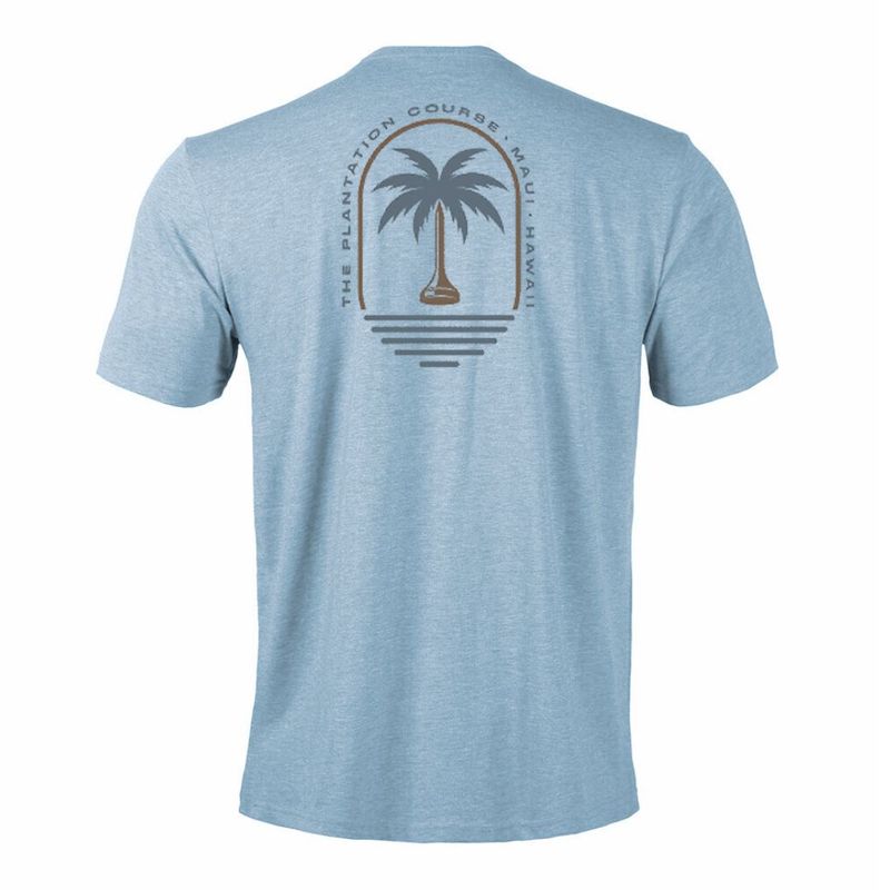 KAPALUA TSHIRT - PALM ON TEE (sale on select colors)