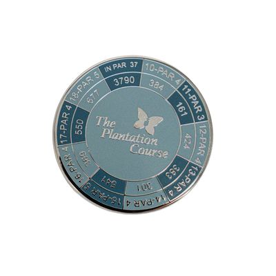 DUO YARDAGE COIN - THE PLANTATION COURSE