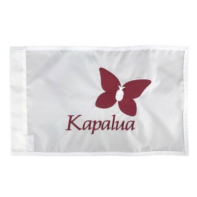KAPALUA EMBROIDERED SOLID PIN FLAG