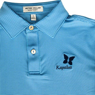 PETER MILLAR YOUTH GINGHAM PERFORMANCE