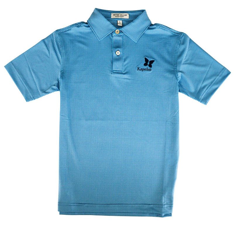 PETER MILLAR YOUTH GINGHAM PERFORMANCE