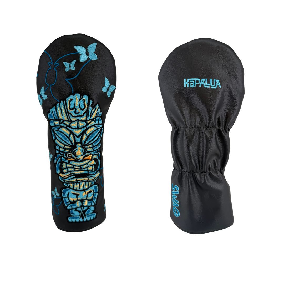 SWAG x KAPALUA 2025 TIKI HEADCOVERS, Color: BLACK, Size: FAIRWAY
