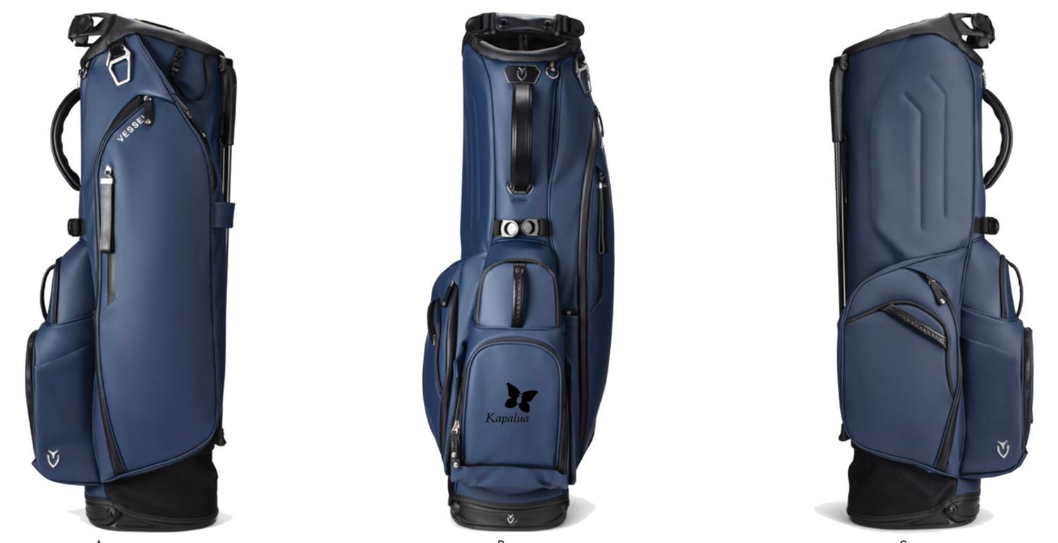 VESSEL PLAYER V STAND 6 WAY GOLF BAG, Color: NAVY