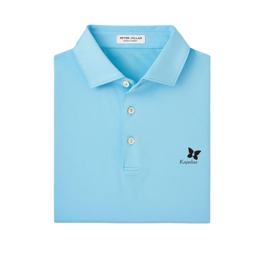 PETER MILLAR SOLID JERSEY POLO