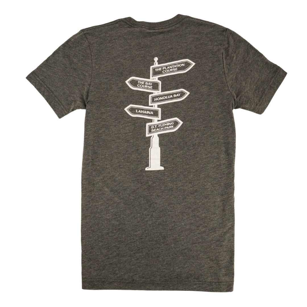 WEST MAUI DIRECTIONAL SIGN TSHIRT