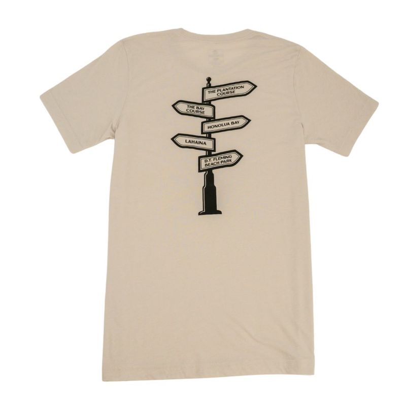 WEST MAUI DIRECTIONAL SIGN TSHIRT (more colors)