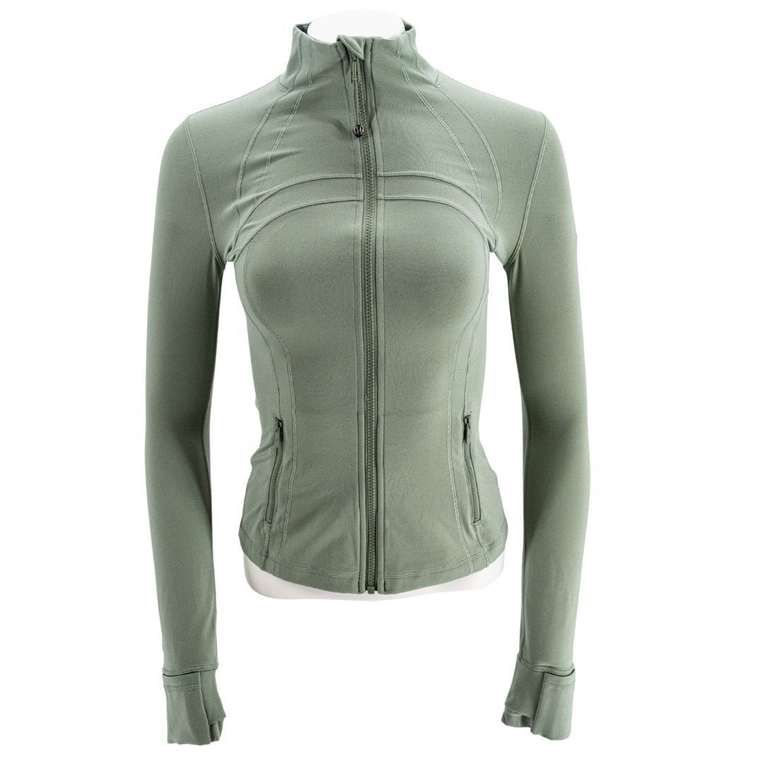 LULULEMON DEFINE JACKET, Color: JADE, Size: 6