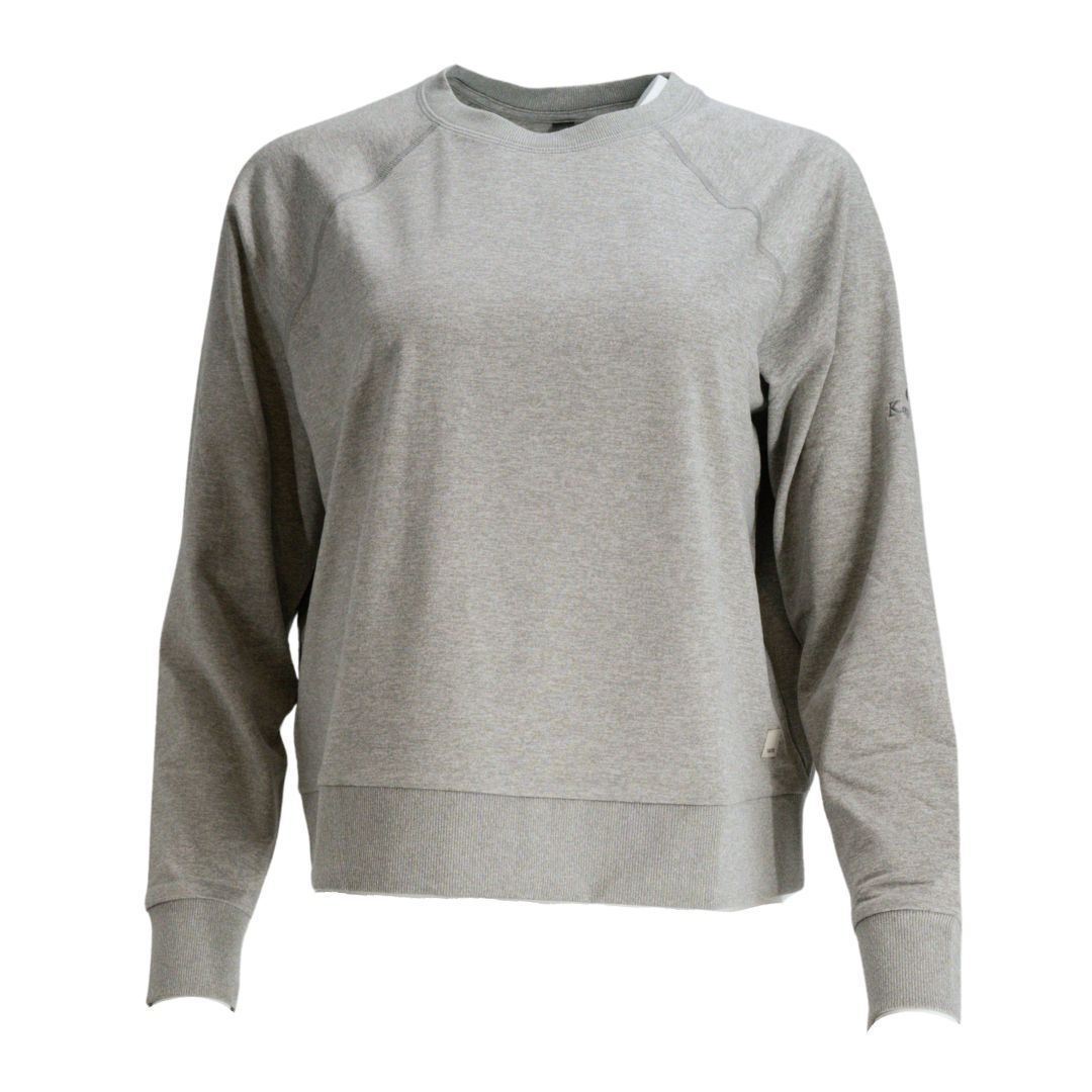 VUORI HALO CREW, Color: PALE GREY HEATHER, Size: M