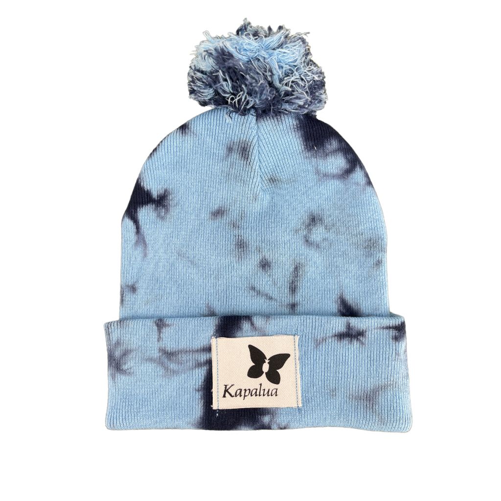 KAPALUA TIE DYE BEANIE  more colors, Color: BLUE MOON, Size: OS