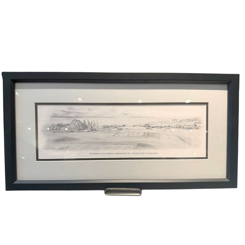 30th ANNIVERSARY PENCIL DRAWING (FRAMED)