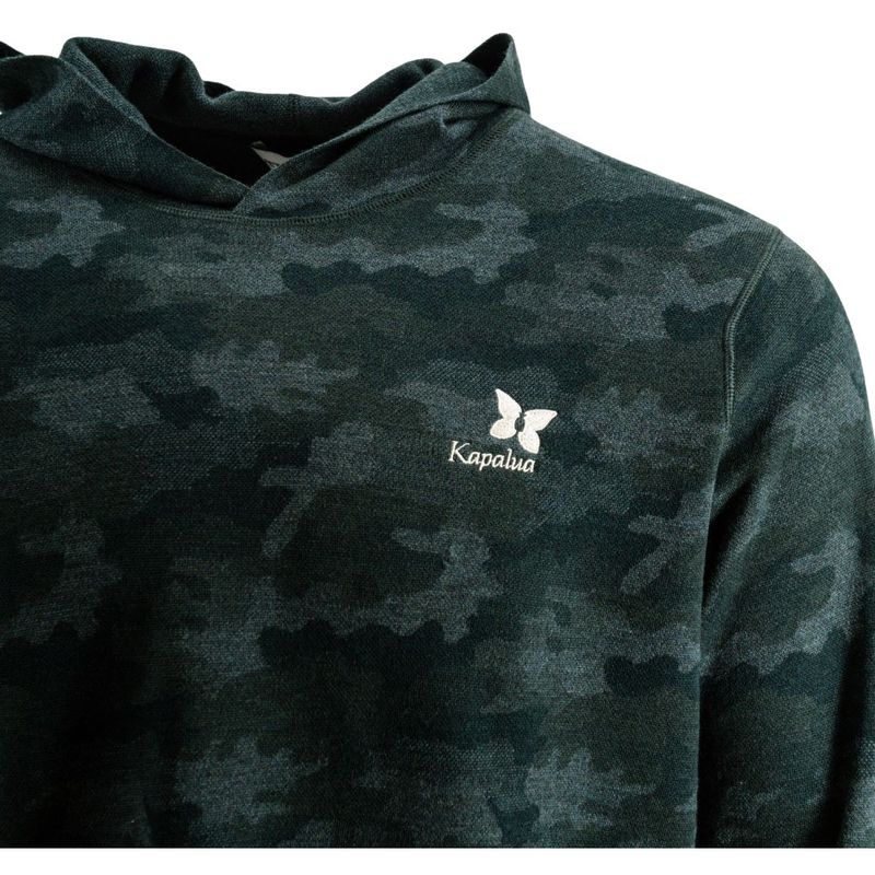 PETER MILLAR CAMO POPOVER HOODIE