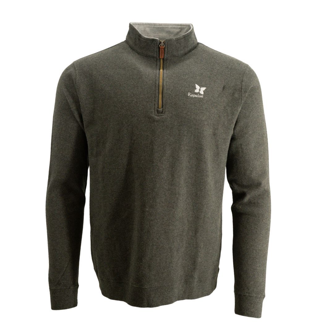 STRAIGHT DOWN BURNSIDE QUARTER ZIP