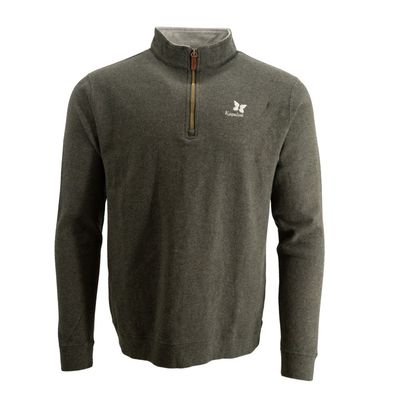 STRAIGHT DOWN BURNSIDE QUARTER ZIP