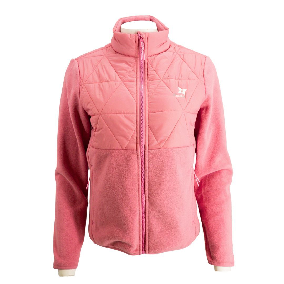 STRAIGHT DOWN LAUREL HYBRID FLEECE JACKET