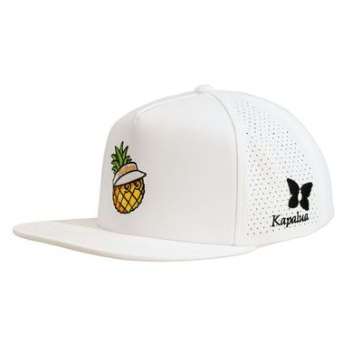 MALBON PINEAPPLE PERFORATED 5 PANEL HAT