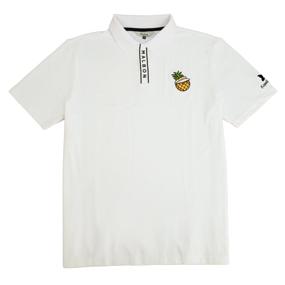 MALBON BLOCK PLACKET POLO