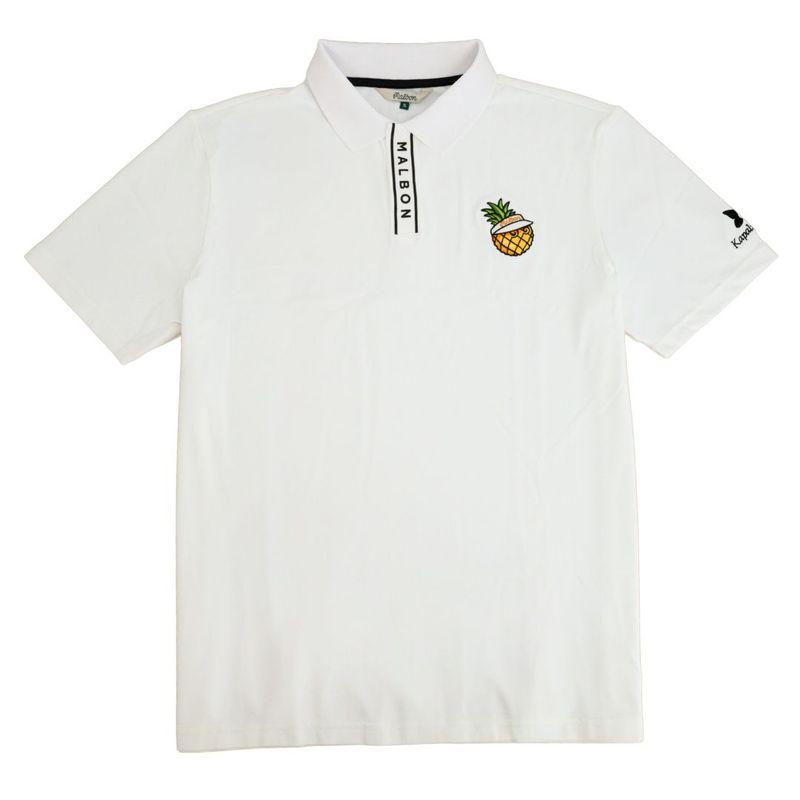 MALBON BLOCK PLACKET POLO