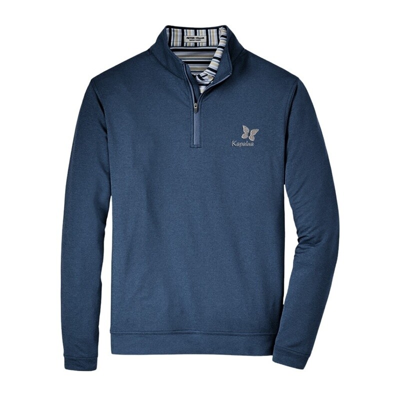 PETER MILLAR PERTH 1/4 ZIP MELANGE