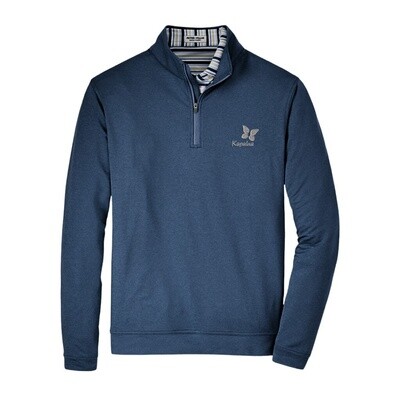 PETER MILLAR PERTH 1/4 ZIP MELANGE