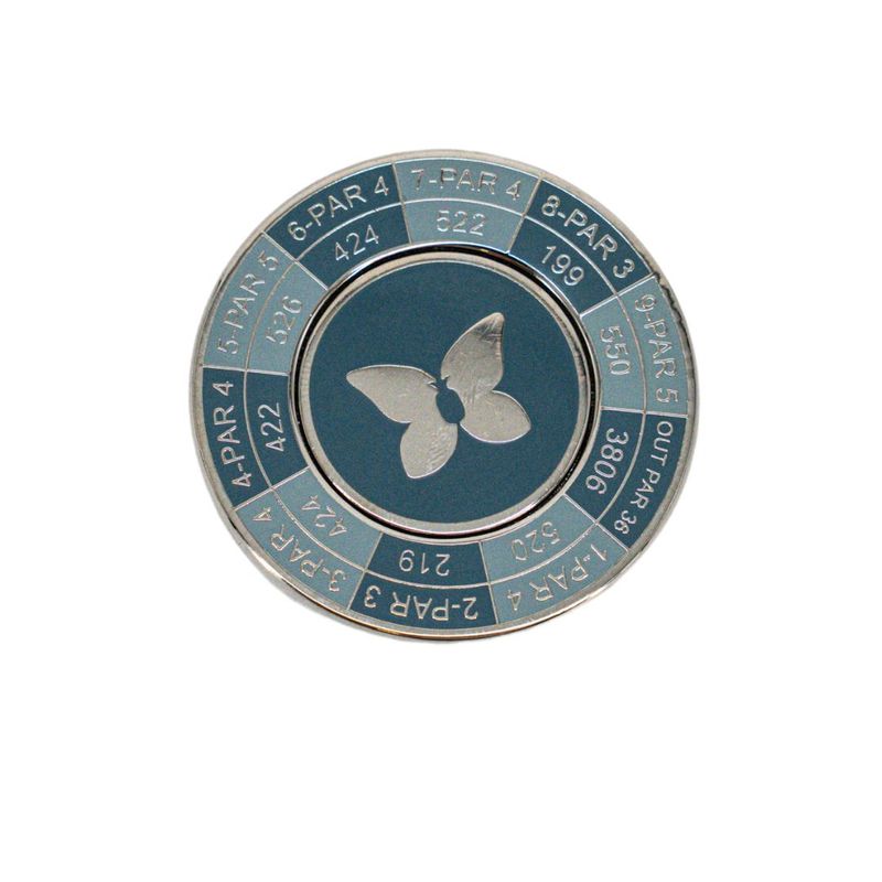 DUO YARDAGE COIN - THE PLANTATION COURSE