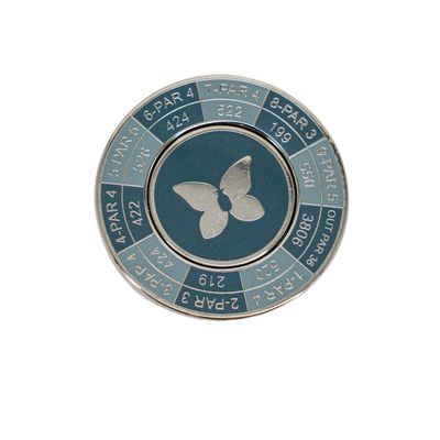 DUO YARDAGE COIN - THE PLANTATION COURSE