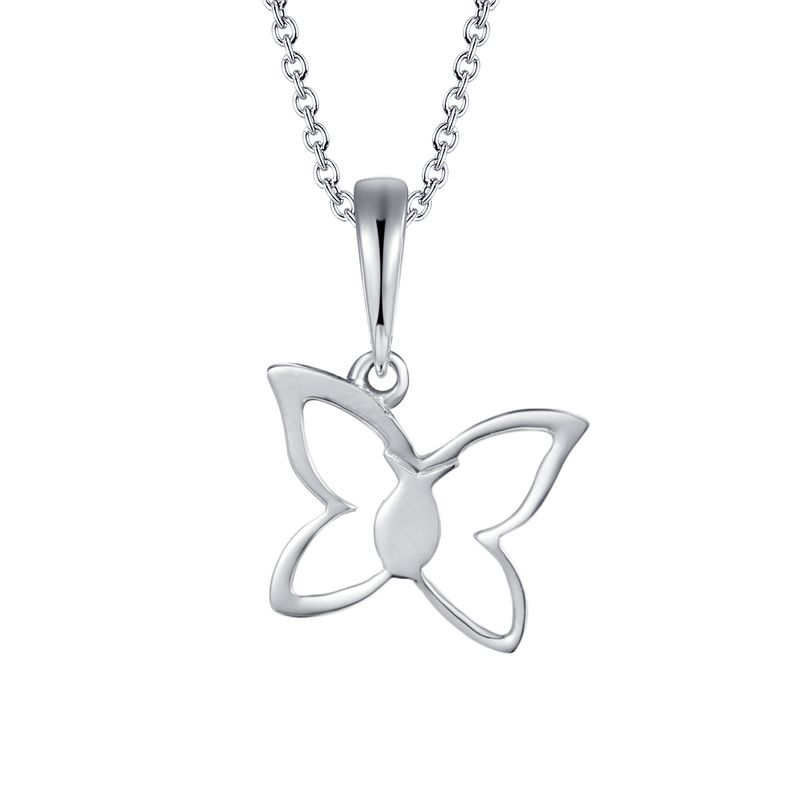 DENNY WONG 14K WHITE GOLD KAPALUA PENDANT (14MM)