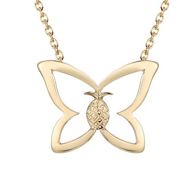 DENNY WONG TWO-TONE 14K GOLD KAPALUA PENDANT (16MM)